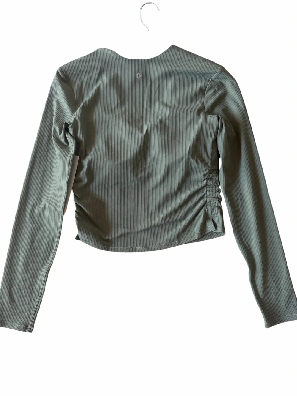 lululemon athletica All It Takes Ribbed Nulu V-Neck Long-Sleeve Shirt size 6 NWT - Picture 8 of 11